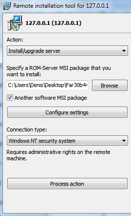  MSI package of another program
