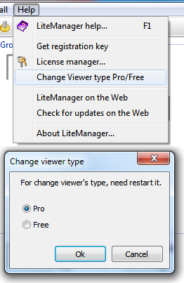 Change Viewer type.