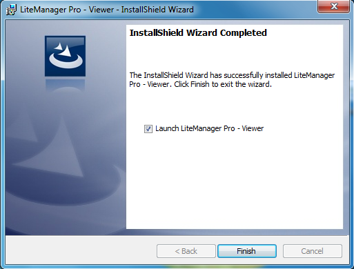 Completing the installation Viewer