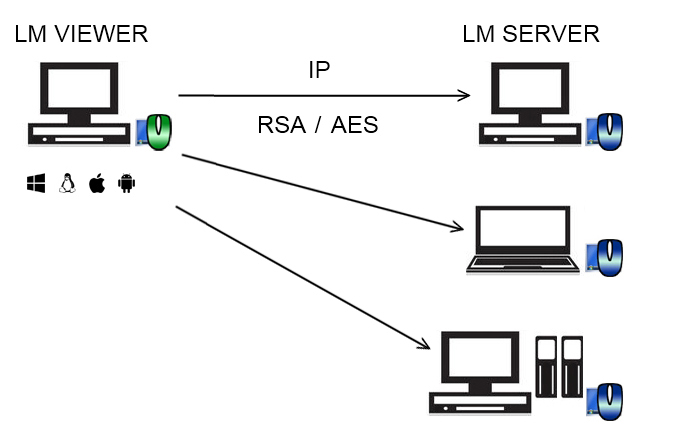 Direct IP connection